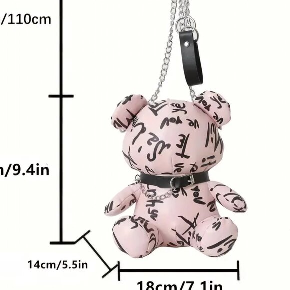 Graffiti Bear Crossbody - Picture 7 of 9